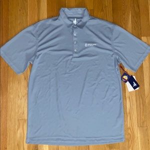 johnnie-O The Northern Trust Golf Polo,Grey,Large